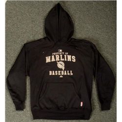 Florida Marlins Authentic Dugout Hoodie and Hat MLB