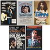 Image 1 : 5 Classic Concert Posters Dylan, Lennon, Cash, Zappa