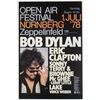Image 4 : 5 Classic Concert Posters Dylan, Lennon, Cash, Zappa