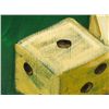 Image 2 : Dick Duerrstein Originl Canvas Painting Snake Eyes Dice