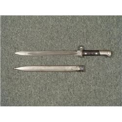 1938 NAZI/CZECH MAUSER BAYONET & SCABBARD--WELL MARKED