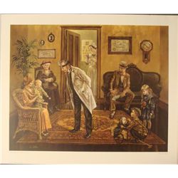 Lee Dubin : Doctor's Office Art Print