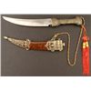 Image 1 : ASIAN/INDIA ORNATE DAGGER-CURVED-STEEL CHINESE BLADE