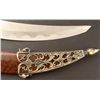 Image 3 : ASIAN/INDIA ORNATE DAGGER-CURVED-STEEL CHINESE BLADE