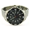 Image 1 : Caravelle by Bulova Men's 45B110 Black Dial Stainless Steel Watch
