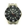 Image 3 : Caravelle by Bulova Men's 45B110 Black Dial Stainless Steel Watch
