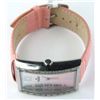 Image 3 : Visage Diamond Leather Strap Watch
