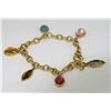 Image 2 : Faraone Mennella 18K Yellow Gold Color Stone Bracelet