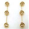Image 1 : 18K Yellow Gold Diamond Earrings