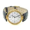 Image 2 : Van Cleef & Arpels 18K Yellow Gold, Leather Strap Watch