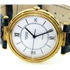 Image 3 : Van Cleef & Arpels 18K Yellow Gold, Leather Strap Watch
