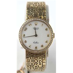 Rolex Cellini 18K Yellow Gold Diamond Women Watch