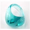 Image 2 : Baccarat Turquoise Clear Crystal Ring