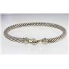 Image 3 : David Yurman Silver Bangle