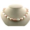 Image 1 : Shell Pearl Necklace with Silver Clasp