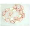 Image 3 : Shell Pearl Necklace with Silver Clasp