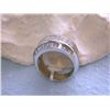 Image 2 : 14k Gold Ring with Diamonds