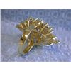 Image 3 : 14k Yellow Gold Diamond Ring