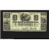 Image 1 : Pensacola, FL- The Bank of Pensacola $3 April 20, 1840 G12aA nice early Florida three.