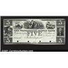 Image 1 : Williamsport, MD- The Washington County Bank $5 G12 ProofA very scarce Proof formerly part of the We