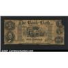 Image 1 : Bath, NY- The Bank of Bath $1 UNLA very rare note which is unlisted in Haxby, as this has no red ove