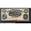 Image 1 : Coatesville, PA- Bank of Chester County $10 G10a ProofA lovely fully orange tinted ex-ABNCo Proof wi
