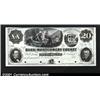 Image 1 : Norristown, PA- Bank of Montgomery County $20 G48 ProofEx-ABNCo holdings Proof, with 4 POC.