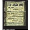 Image 1 : Philadelphia, PA - City of Philadelphia June 23, 183710¢ (2) VF, 25¢ Fine-VF, 50¢ Fine-VF, with a sm