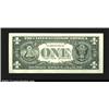 Image 2 : Fr. 1905-B $1 1969B Federal Reserve Note.