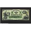 Image 1 : Bristol, RI- The Commercial Bank $10 May 2, 1864 G56a Durand 99A beautifully engraved late issue ABN