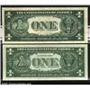 Image 2 : A Pair of Neat Serial Number Silver Certificates.