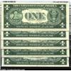 Image 2 : Five Fr. 1607 $1 1935E Silver Certificates