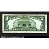 Image 2 : Fr. 1952-D $5 1928B Light Green Seal Federal Reserve Note.
