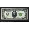 Image 1 : Fr. 2052-J $20 1928B Light Green Seal Federal Reserve Note.