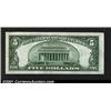 Image 2 : Fr. 2307 $5 1934A North Africa Silver Certificate.