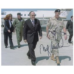 Rudy Giuliani and Tommy Franks