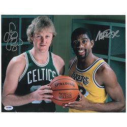Magic Johnson and Larry Bird