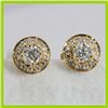 Image 1 : Genuine 0.45 ctw Diamond Earring 18kt Gold-Yellow