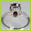 Image 3 : Genuine 5.02 ctw Ruby & Diamond  Ring 18kt Gold-White