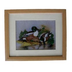 Gemstone Painting Bird 1 - Approx. Wgt. 2.5 kgs.  Made of Real Gemstone