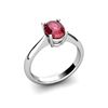 Image 1 : Genuine 2.10 ctw Garnet Ring 18kt White or Yellow Gold