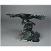 Image 1 : Chinese Jade Carving of Eagle on Stand