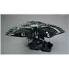 Image 2 : Chinese Jade Carving of Eagle on Stand