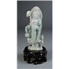 Image 1 : Chinese Fete Jade Carving on Stand