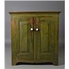 Image 1 : An American Painted Two Door Cupboard