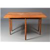 Image 2 : An American Pine One Drawer Drop Leaf Table