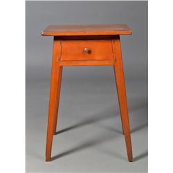 An American Splay Legged One Drawer Stand
