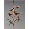 Image 2 : An American Carved and Painted Bird Tree
