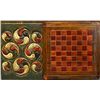 Image 1 : (2) Kelly Green  Carved Game Boards