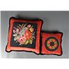 (2) Antique Needlepoint Pillows